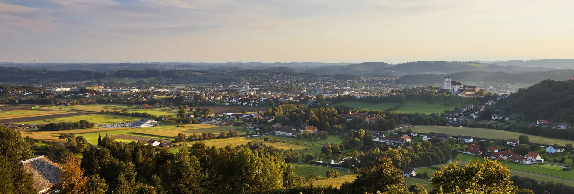 Panorama über Weiz | © TV Oststeiermark | Bernhard Bergmann