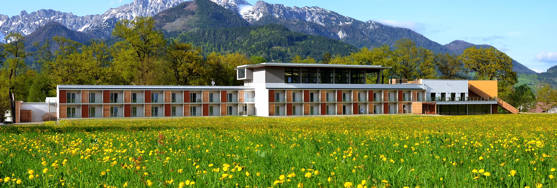 Außenansicht auf das Hotel Spirodom in Admont | © RIMC Hotels & Resorts GmbH