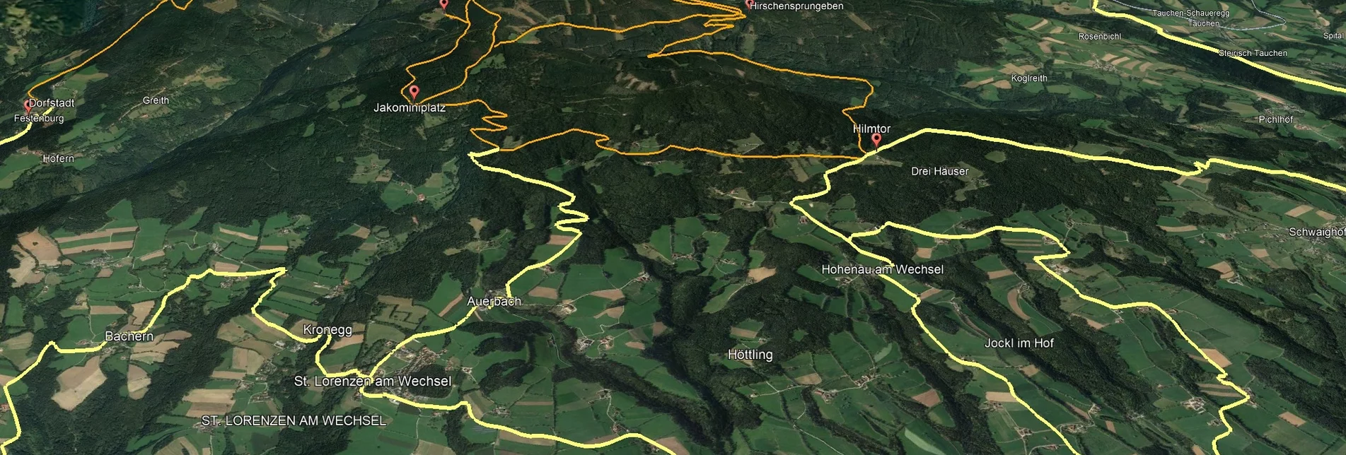 Mountainbike VORSCHAU Steirische Wexl Trails - Zubringer Burgfeld nach Bruck an der Lafnitz (Anbindung) - Touren-Impression #1 | © Verein Tourismusentwicklung Steirischer Wechsel