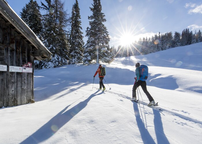 Skitour auf der Frauenalpe | © STG | Tom Lamm