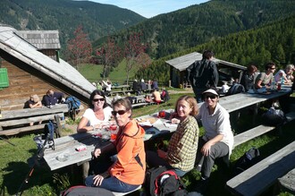 Trynauer Alpine Hut_Terrace_Eastern Styria | © Tourismusverband Oststeiermark