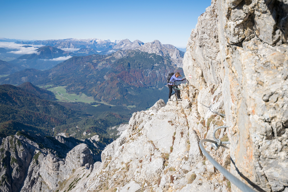 Klettersteig | © TV Gesäuse | Andreas Hollinger