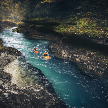Raftingcamp | © NP Gesäuse | Stefan Leitner