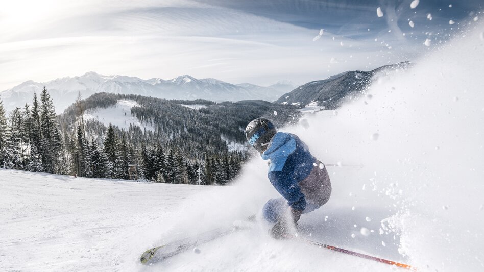 Skifahren auf der Kaiserau I Gesäuse I Steiermark | © Stefan Leitner | Stefan Leitner