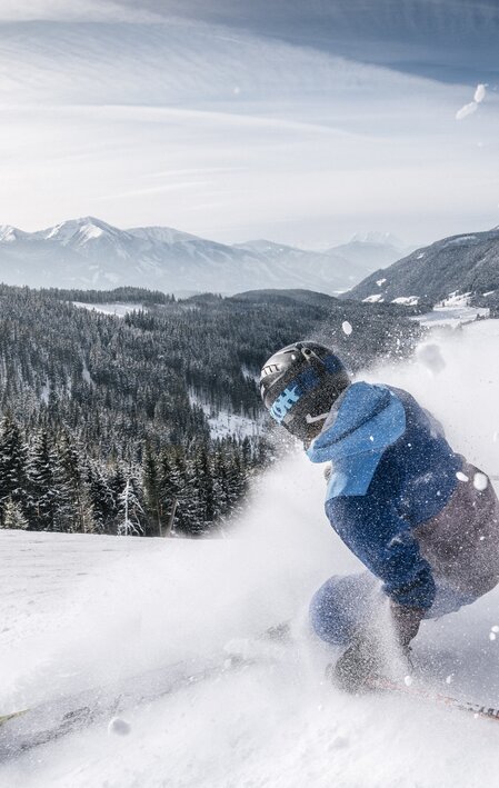 Skifahren auf der Kaiserau I Gesäuse I Steiermark | © Stefan Leitner | Stefan Leitner