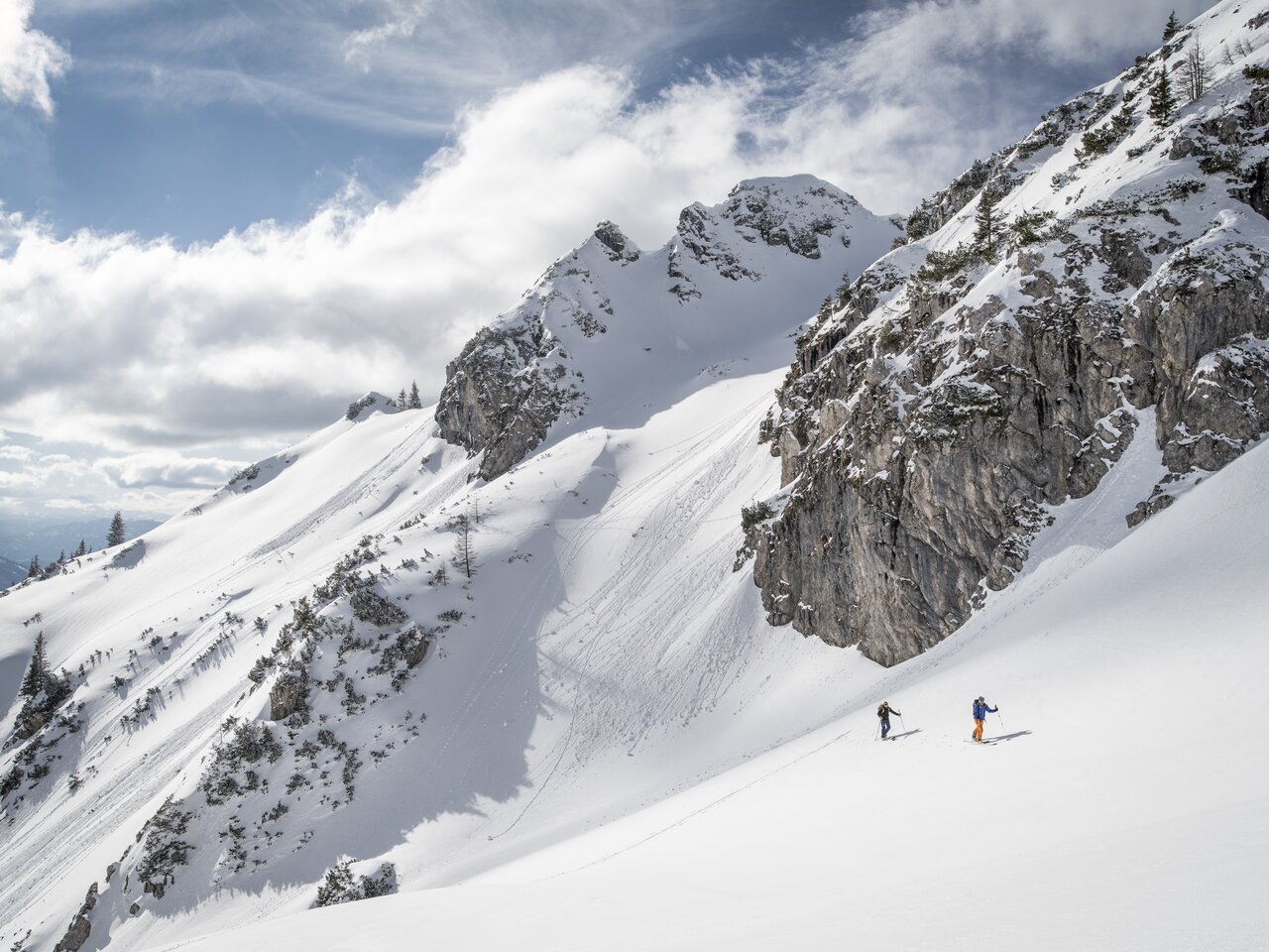 Skitour in den Gesäusebergen I Steiermark