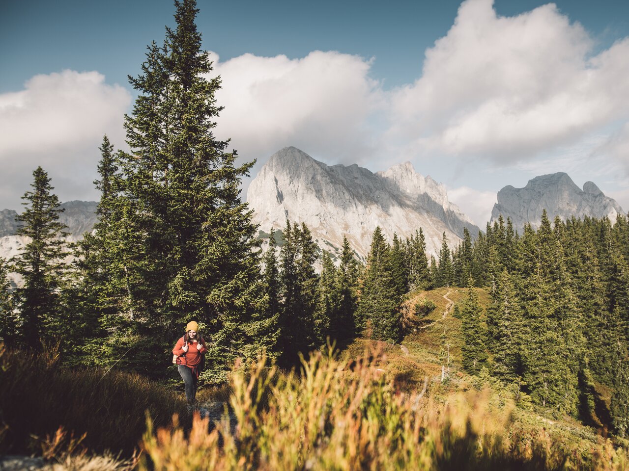 Auf dem Weg zum Lahngangkogel