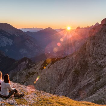 Sunrise over the Gesäuse mountains | © Andreas Hollinger | Andreas Hollinger