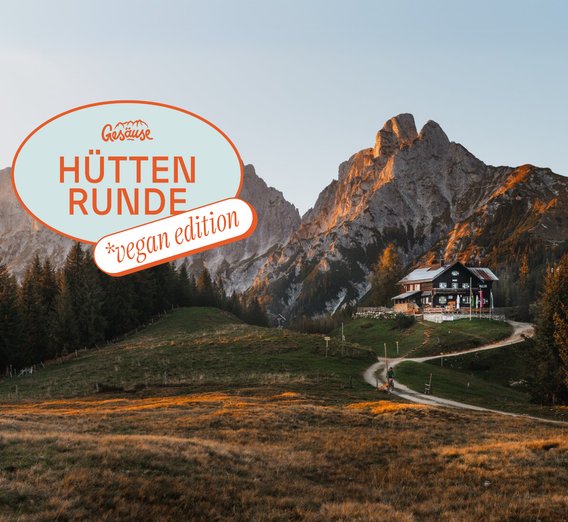 Mödlingerhütte mit Admonter Reichenstein | © Christoph Lukas Fotografie