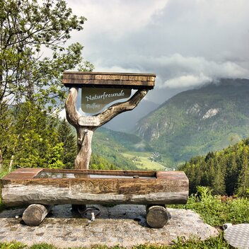 Brunnen bei der Naturfreundehütte Palfau | © WEGES |  