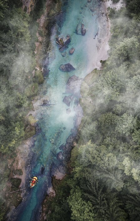 Rafting im Gesäuse | © Nationalpark Gesäuse | Stefan Leitner