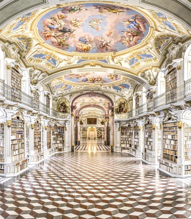 Admont Abbey Library | Stefan Leitner | © TV Gesäuse I Stefan Leitner