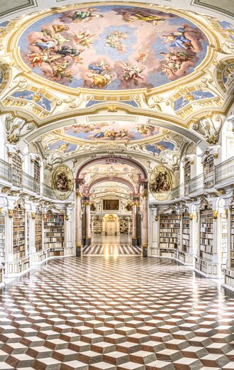 Klosterbibliothek Stift Admont | © TV Gesäuse | Stefan Leitner | © TV Gesäuse I Stefan Leitner