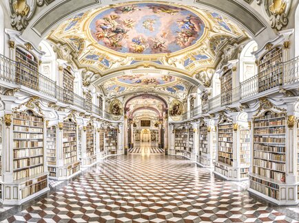 Klosterbibliothek Stift Admont I Gesäuse | © TV Gesäuse I Stefan Leitner