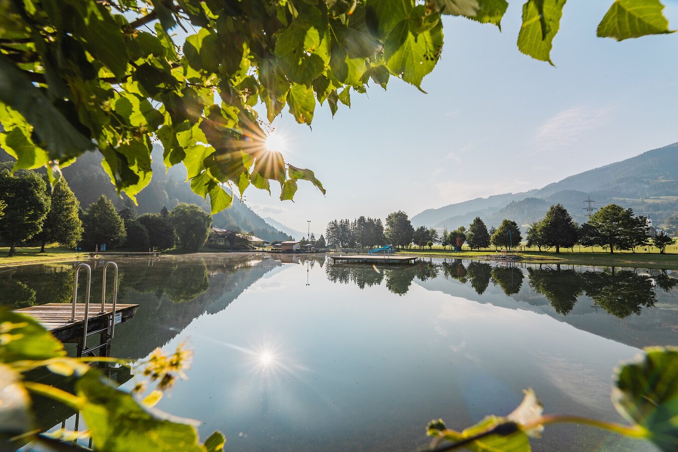 Badesee Lassing I Gesäuse I Steiermark