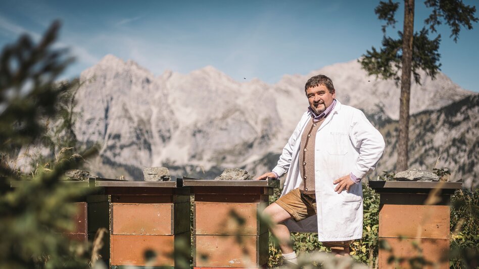 Gesäuseimker Gerald Kettner I Gesäuse | © Stefan Leitner