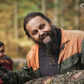 Waldbesitzer Wolfgang Göschl I Gesäuse | © Stefan Leitner |  