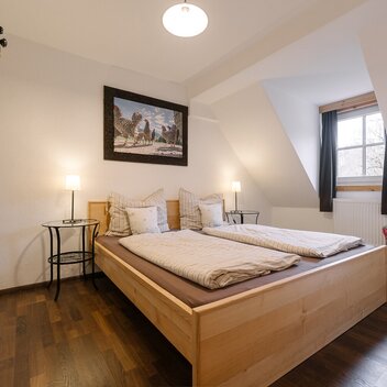 Doppelzimmer 2 I Fewo Kräutergartl | © TV Gesäuse | Thomas Sattler