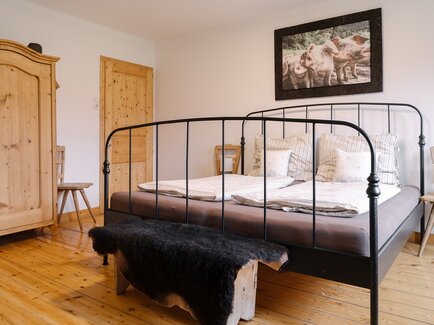 Doppelbett I Fewo Kräutergartl