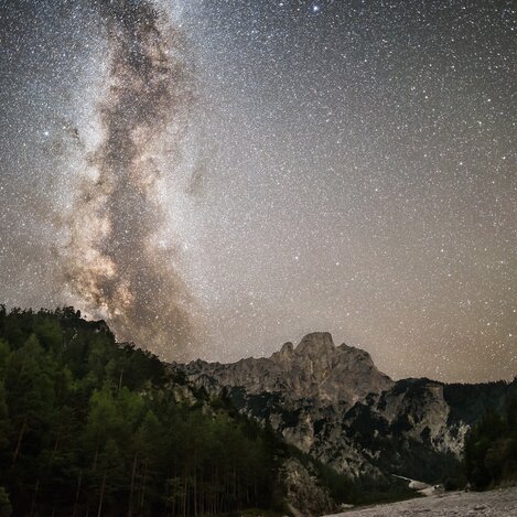 Naturnacht im Gesäuse I Steiermark | © Andreas Hollinger | Nationalpark Gesäuse