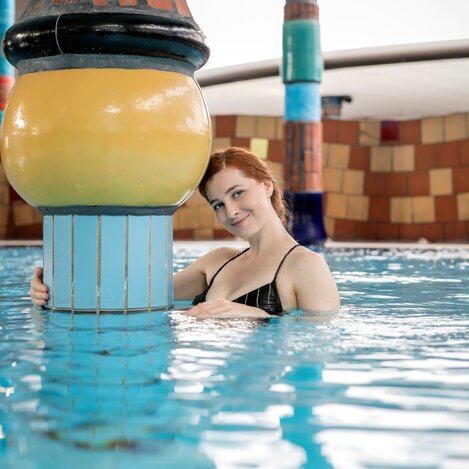Innenbereich der Rogner Bad Blumau Therme | ©  Rogner Bad Blumau | Hundertwasser Architekturprojekt