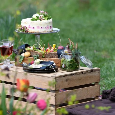 Picknick am Bio-Blumenhof "Vom Hügel" | © Bio-Blumenhof "Vom Hügel"