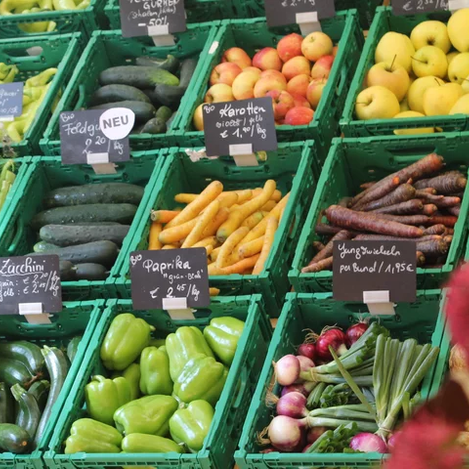 Frisches Obst & Gemüse vom Hofladen Pranger | © Thermen- & Vulkanland | Hofladen Pranger