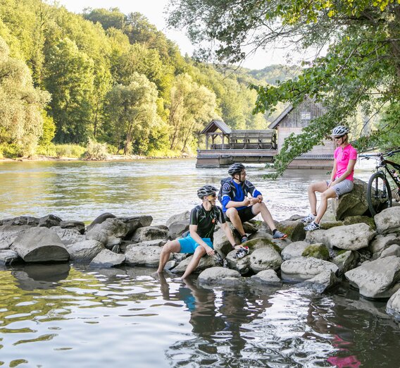 Biken zur Schiffsmühle Mureck | © Thermen- & Vulkanland | Harald Eisenberger
