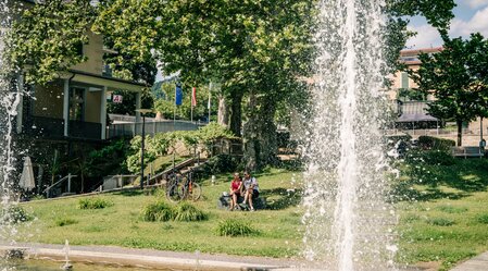 Wasserspiel im Kurpark Bad Gleichenberg | © Thermen- & Vulkanland | Mias Phootoart