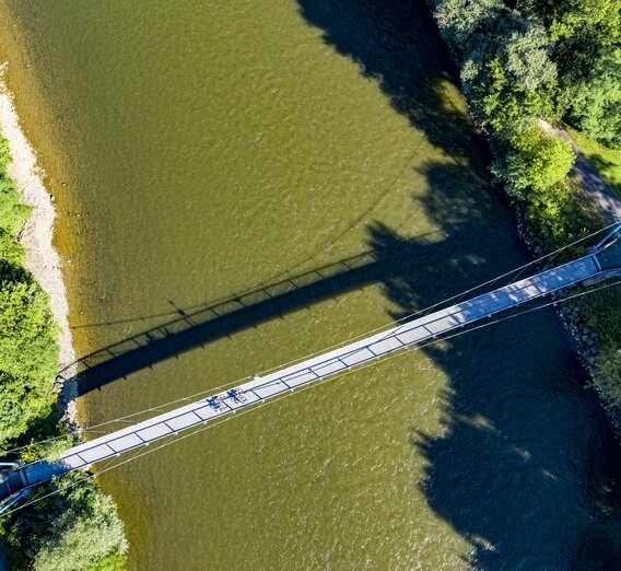 Radbrücke Donnersdorf-Au | © Thermen- & Vulkanland | pixelmaker.at