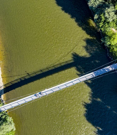 Radbrücke Donnersdorf-Au | © Thermen- & Vulkanland | pixelmaker.at