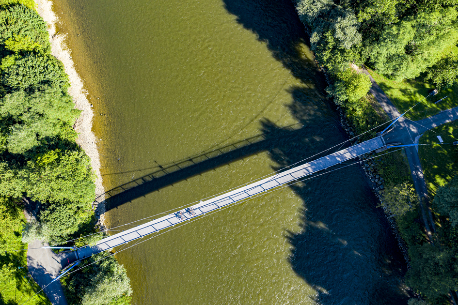Radbrücke Donnersdorf-Au | © Thermen- & Vulkanland | pixelmaker.at