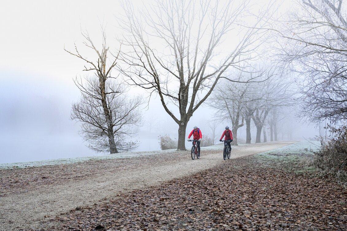Winterradeln im Südosten der Steiermark | © Thermen- & Vulkanland | pixelmaker.at