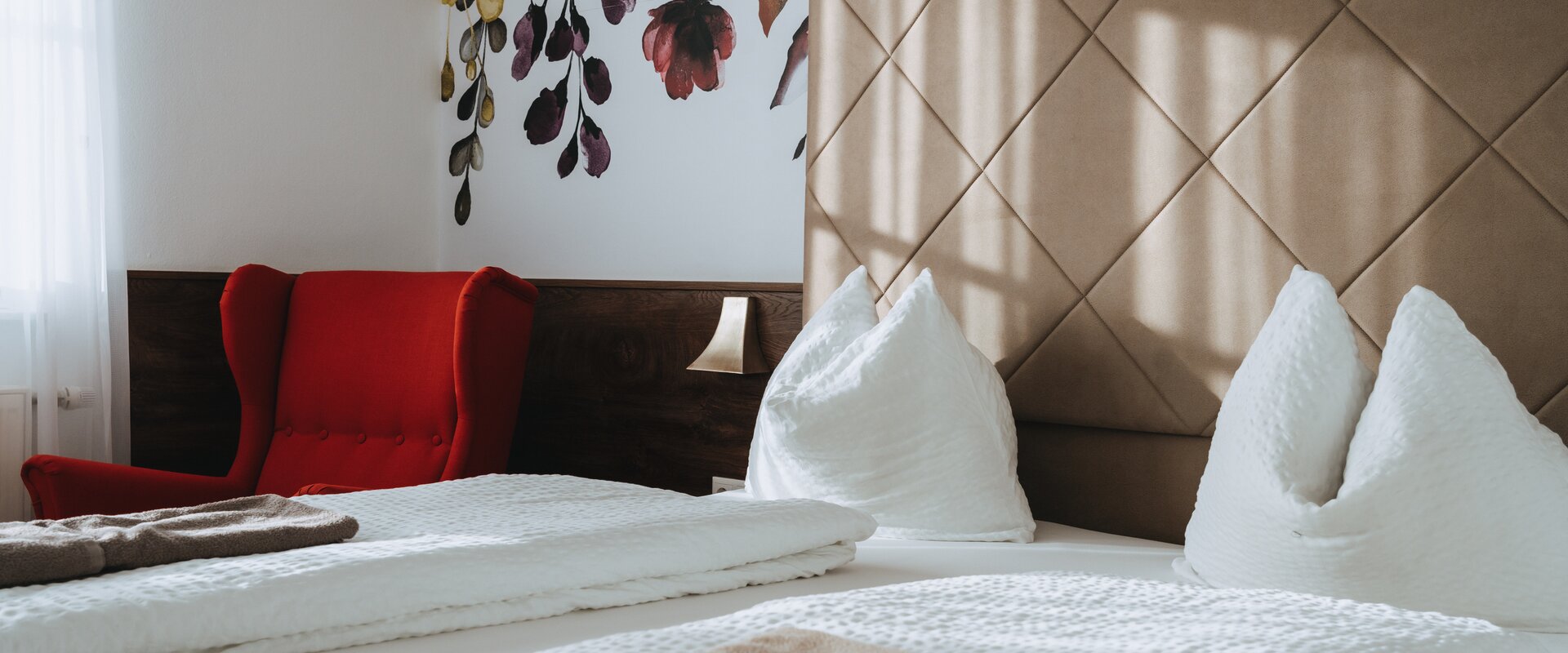 Doppelzimmer in der Villa Thermale in Unterlamm | © Thermen- & Vulkanland | Line Sulzbacher