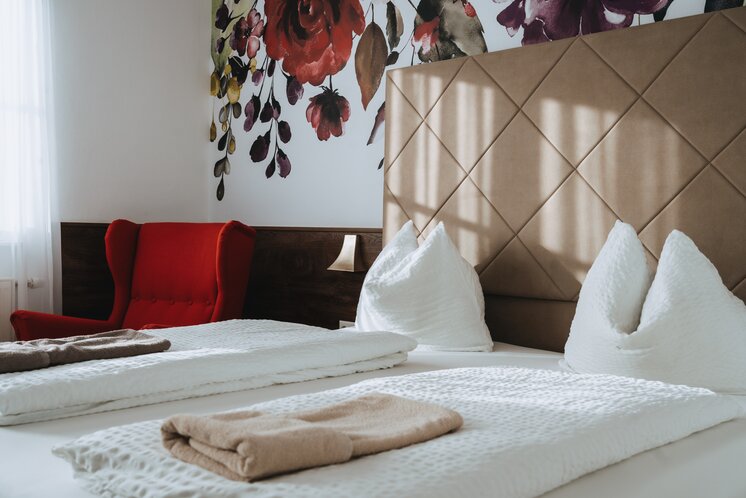 Doppelzimmer in der Villa Thermale in Unterlamm | © Thermen- & Vulkanland | Line Sulzbacher