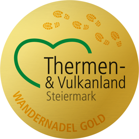 Digital Hiking Pin Gold | © Thermen- & Vulkanland