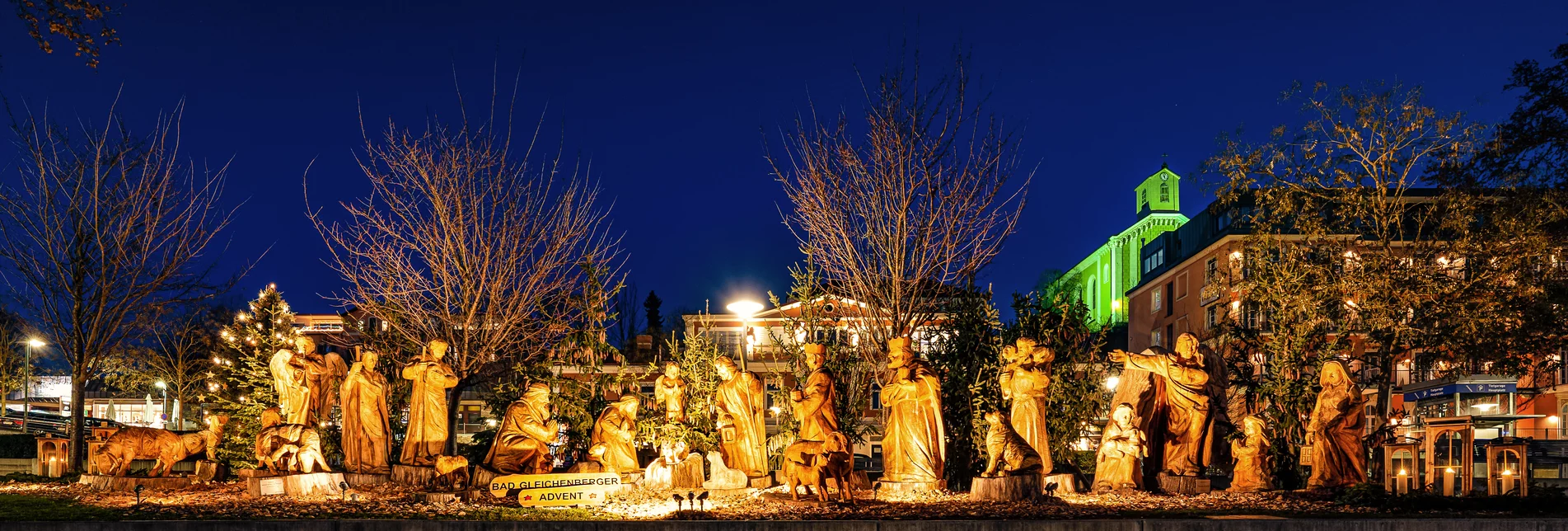 Silent Advent - Advent in Bad Gleichenberg with the nativity scene in the spa gardens | © Thermen- & Vulkanland Steiermark | Karin Weiß