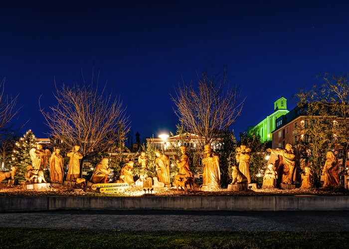 Stiller Advent - Advent in Bad Gleichenberg mit der Krippe im Kurpark | © Thermen- & Vulkanland  | Karin Weiß