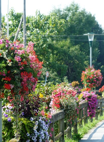 Blumenbrücke Riegersdorf | © Gemeinde Großwilfersdorf