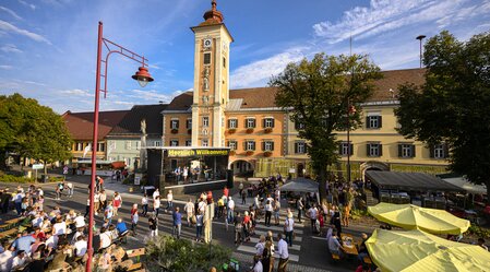 Main Square Mureck | © Thermen- & Vulkanland | pixelmaker.at | © TVB Thermen- & Vulkanland | pixelmaker.at