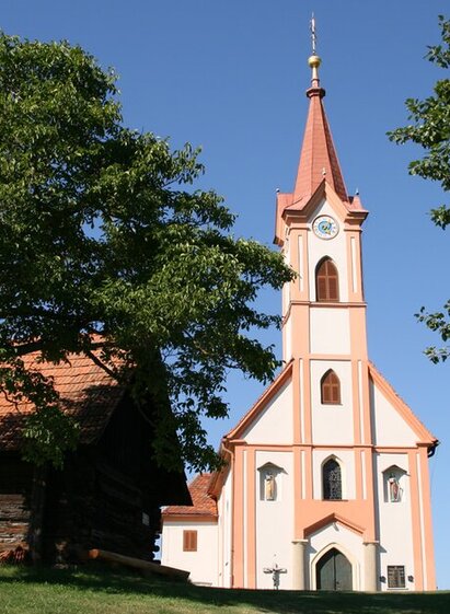 Parish church St. Stefan im Rosental | Marktgemeinde St. Stefan i. R. | © TVB Thermen- & Vulkanland | Marktgemeinde St. Stefan im Rosental