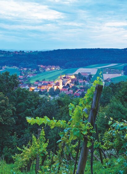 St. Peter am Ottersbach Ortsbild | © TVB Thermen- & Vulkanland | Bernhard Bergmann