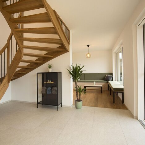 Innenansicht Wohnzimmer | © Refugium am Wald