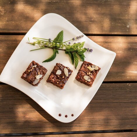 Brownies mit steirischen Käferbohnen | © Thermen- & Vulkanland | Kump Photography