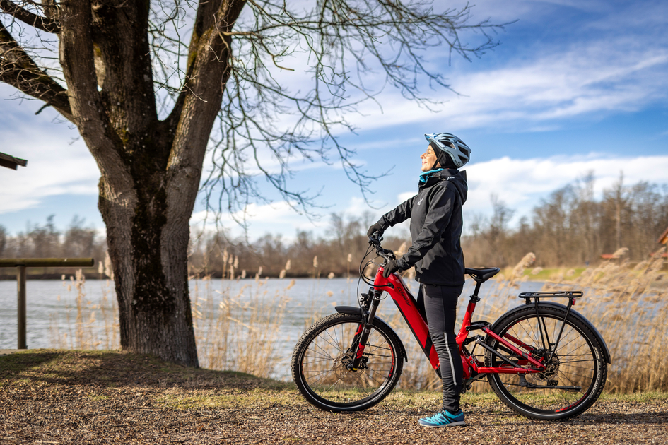 Energie tanken beim Winterradfahren | © Thermen- & Vulkanland | Harald Eisenberger