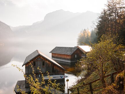 Altausseer See im Ausseerland Salzkammergut im Herbst