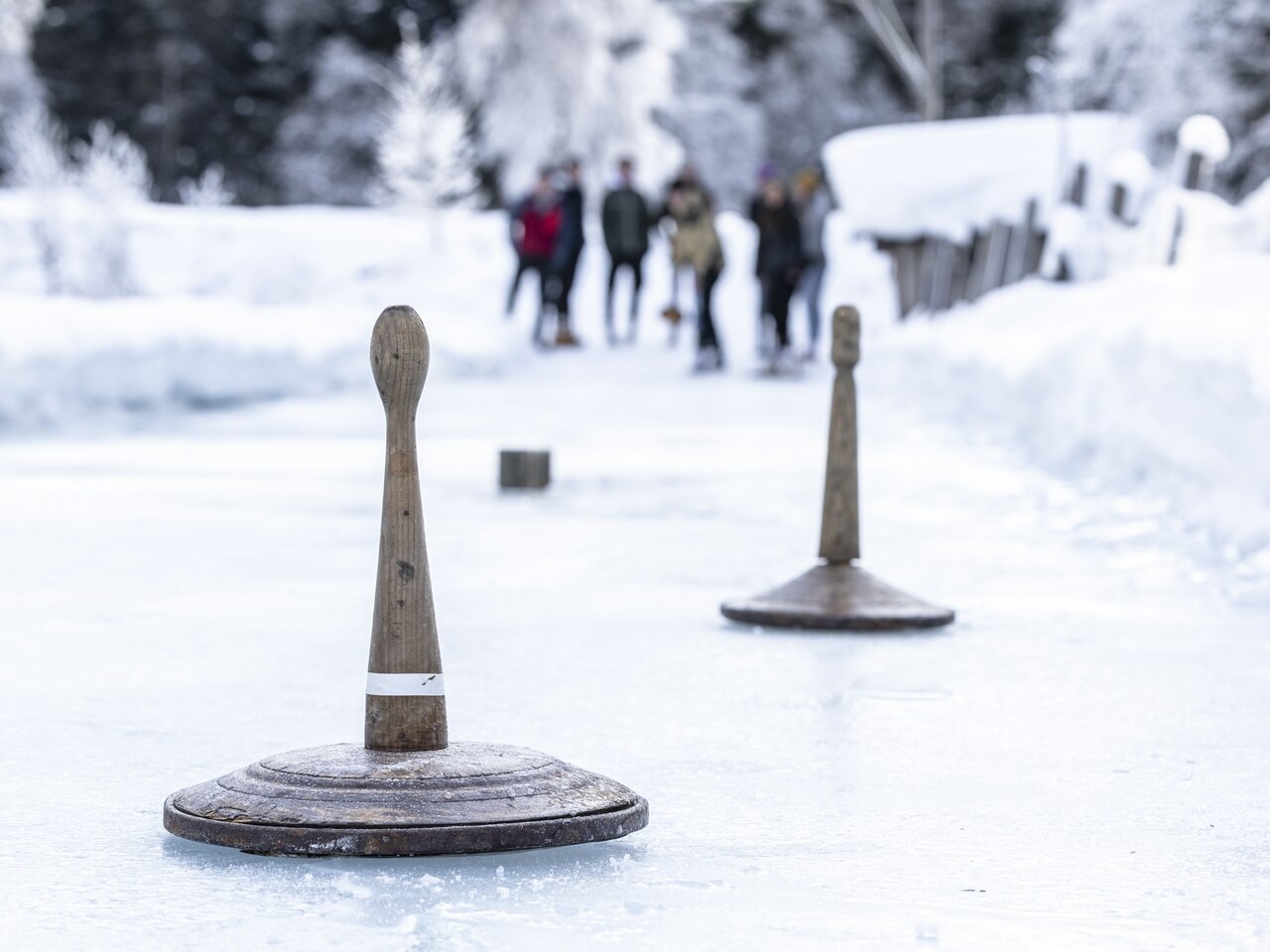 Eisstockschießen im Ausseerland Salzkammergut | © Steiermark Tourismus | Martin  Huber