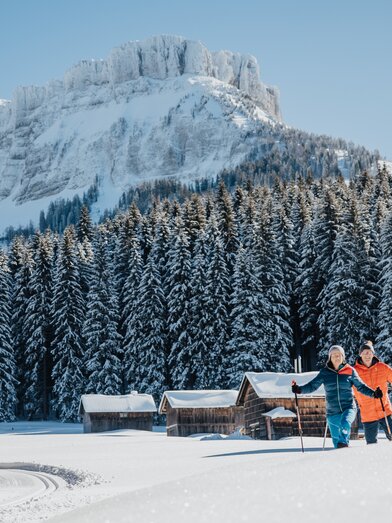 Schneeschuhwandern in der Blaa Alm im Ausseerland Salzkammergut | © TVB Ausseerland Salzkammergut | Katrin Kerschbaumer