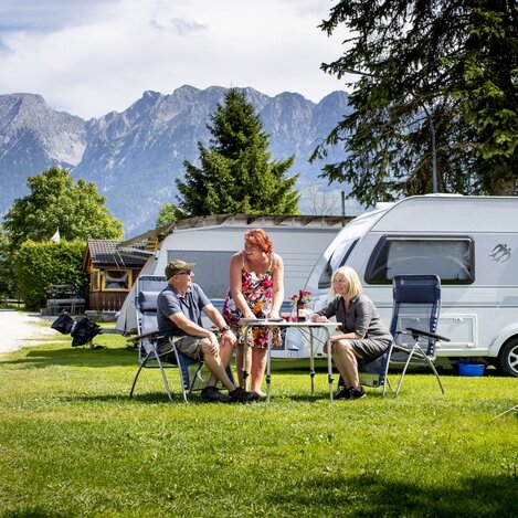 Camping Grimmingsicht | © Campinginitiative Steiermark  |  Tom Lamm