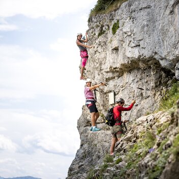 Klettersteig SOPHIE am Loser in Altaussee | © Tom Lamm | ikarus.cc | Tom Lamm